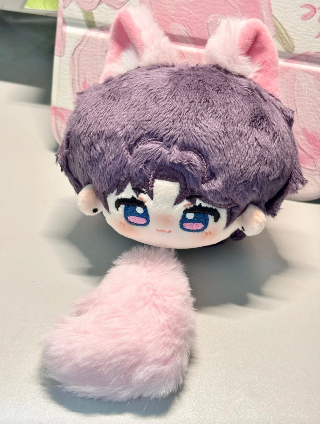 071 8cm Chibi-Wolf Cub Series Bag Charm
