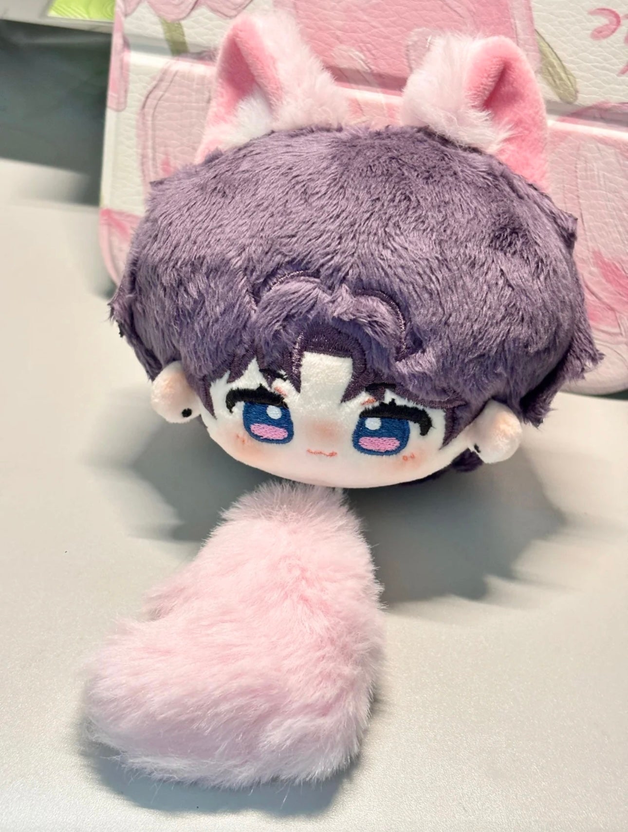 071 8cm Chibi-Wolf Cub Series Bag Charm