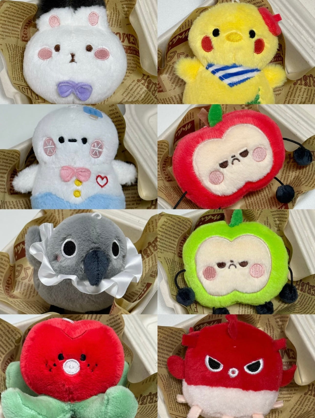 070 LADs 10cm Plush Charms Doll