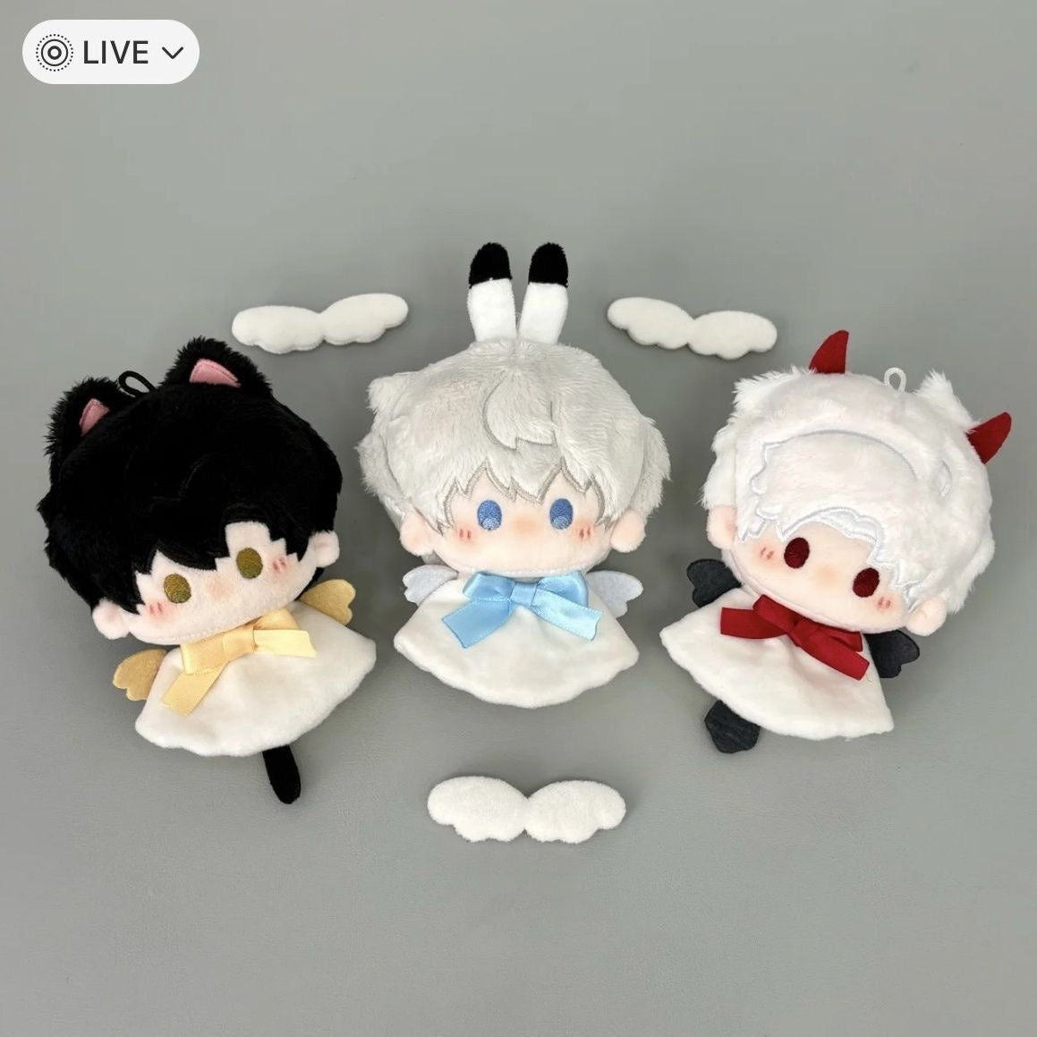 066 LAD Sunny Doll Plush Hanging Charm