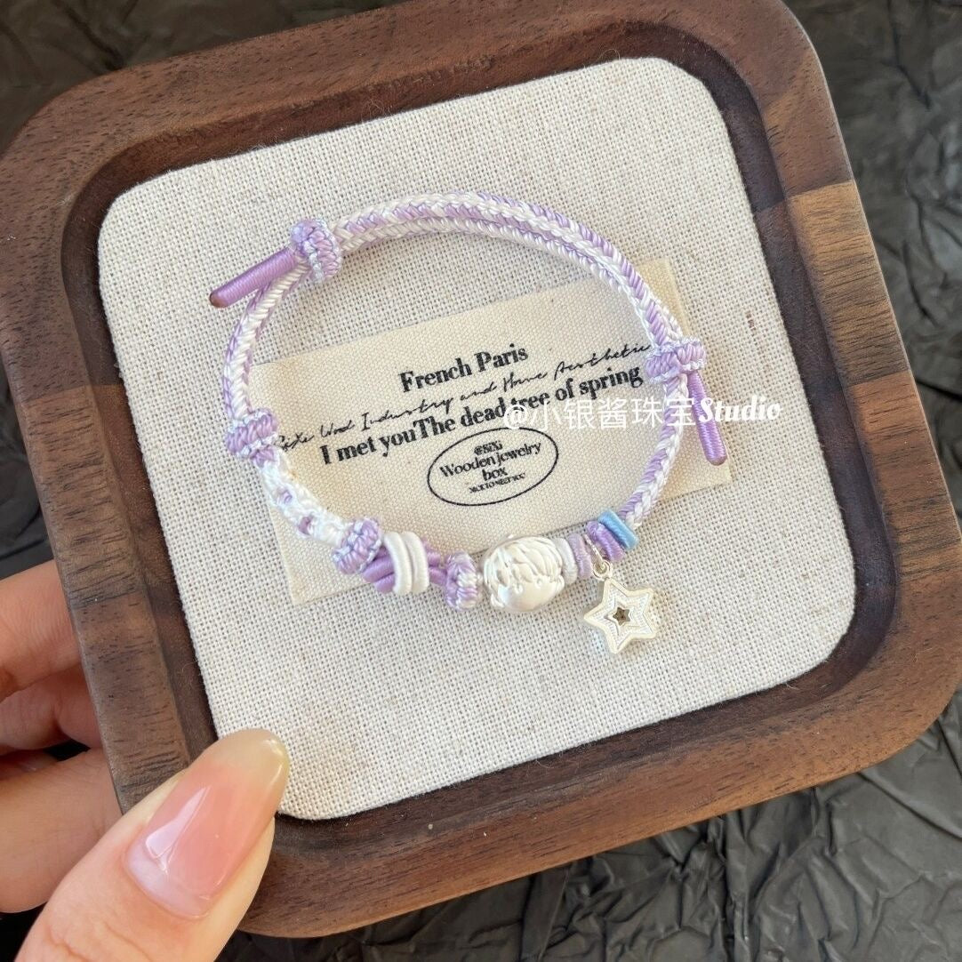 055 LAD Sterling Silver 999 Chain Bracelet