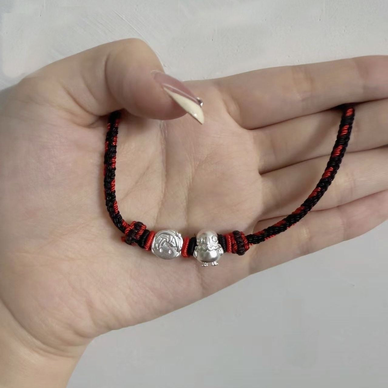 055 LAD Sterling Silver 999 Chain Bracelet