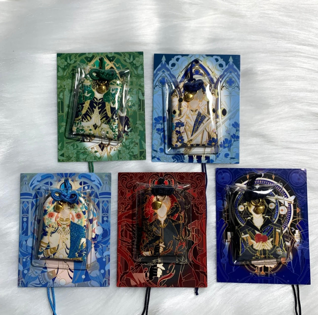 053 LAD Embroidered Hanging Charm