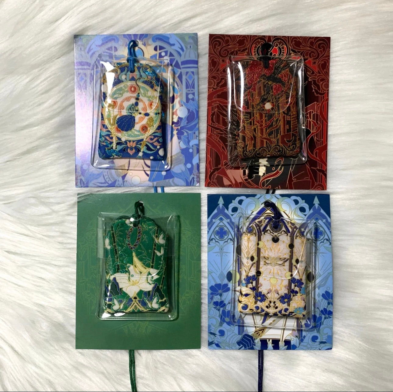 053 LAD Embroidered Hanging Charm