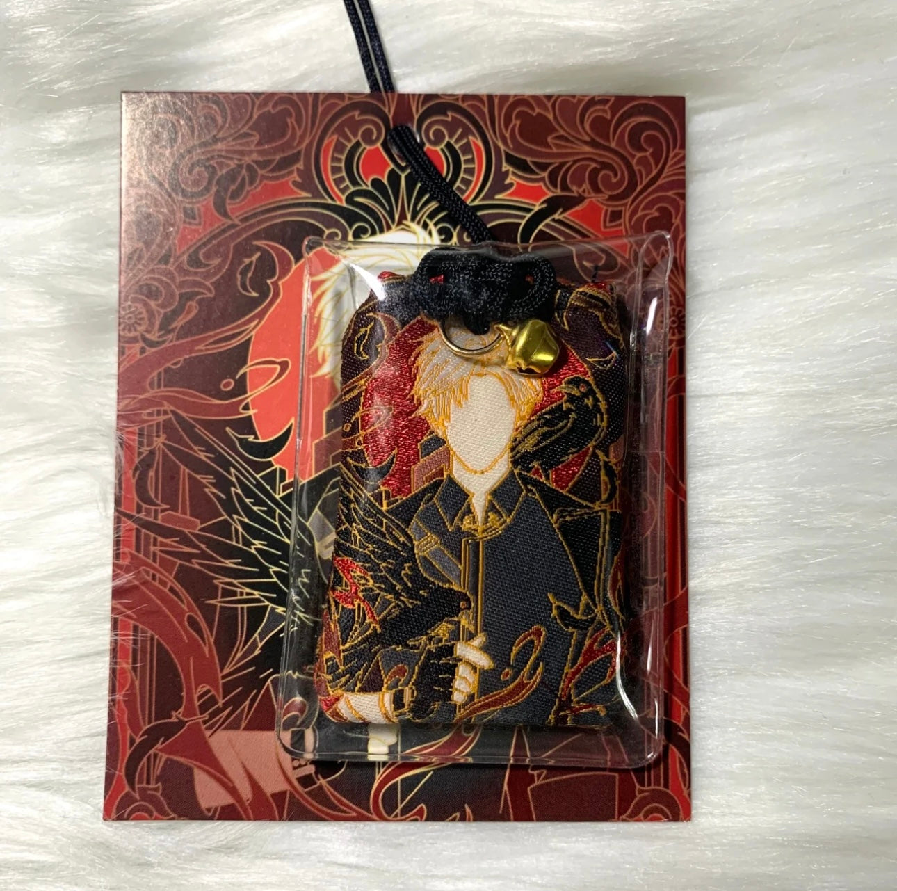 053 LAD Embroidered Hanging Charm