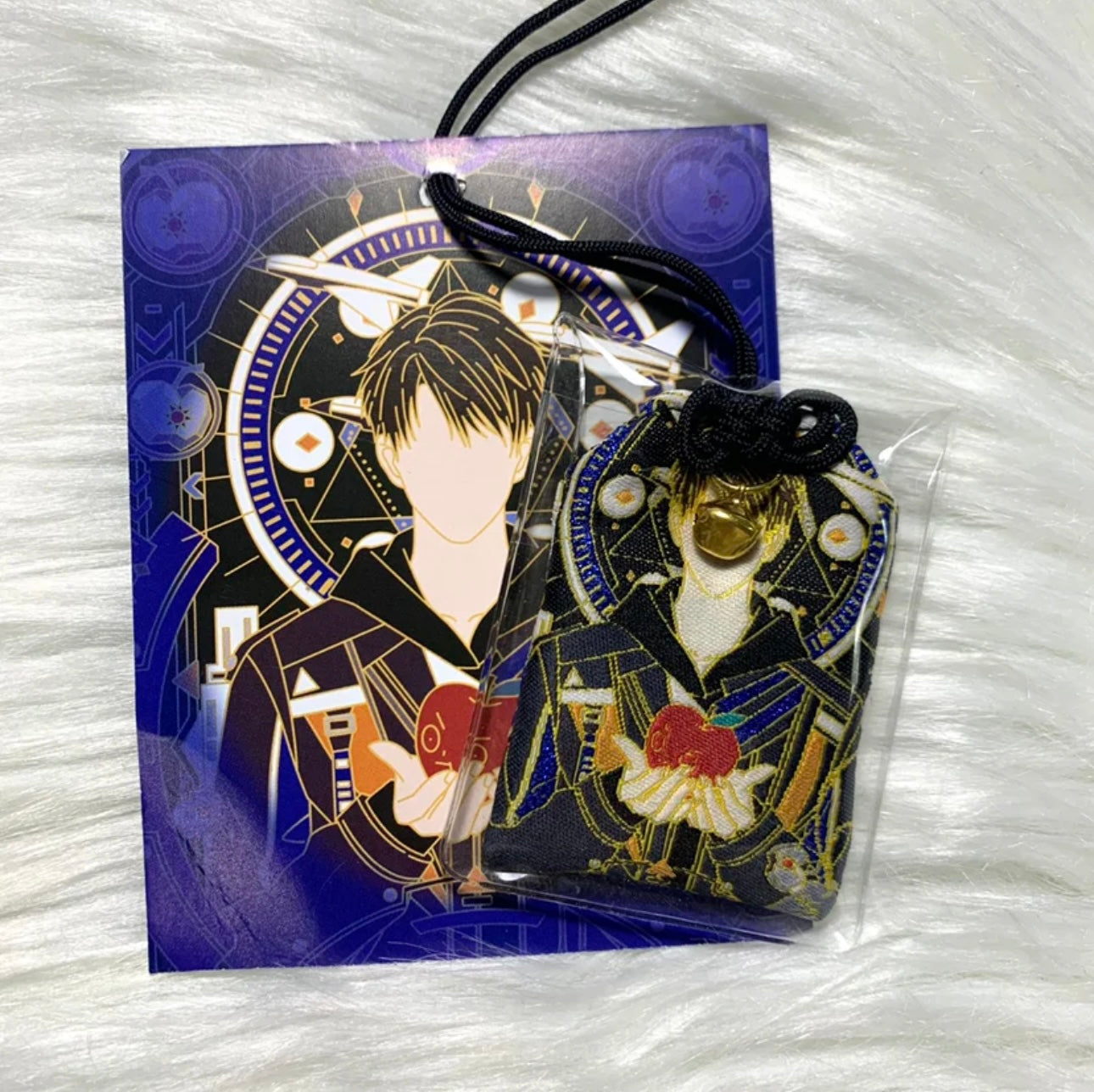 053 LAD Embroidered Hanging Charm