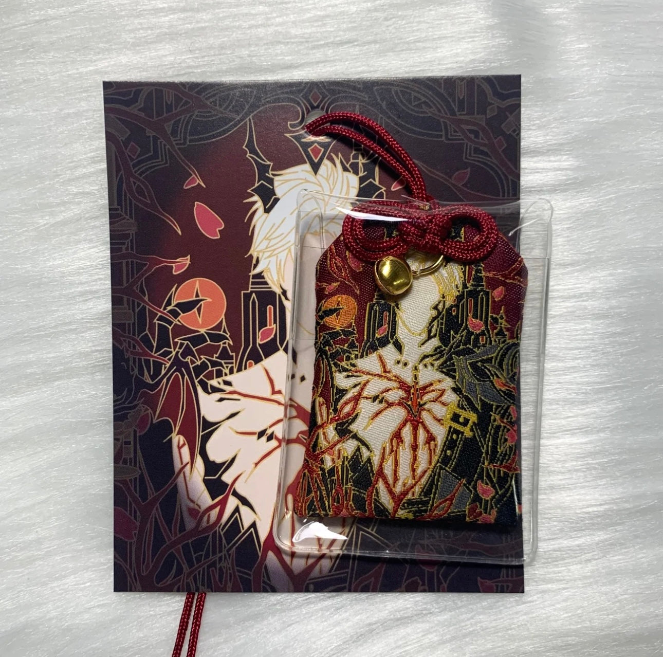 053 LAD Embroidered Hanging Charm