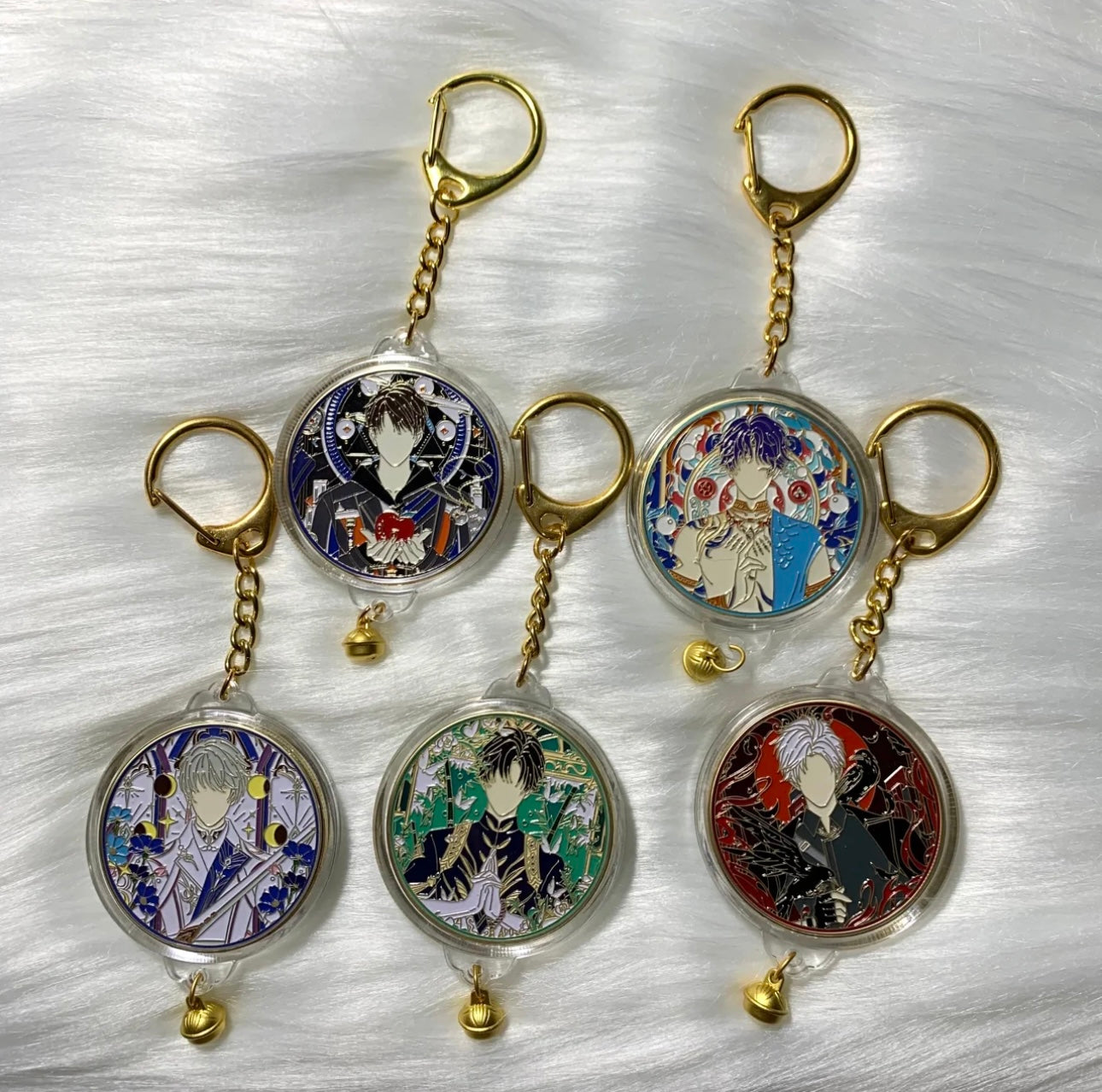053 LAD Embroidered Hanging Charm