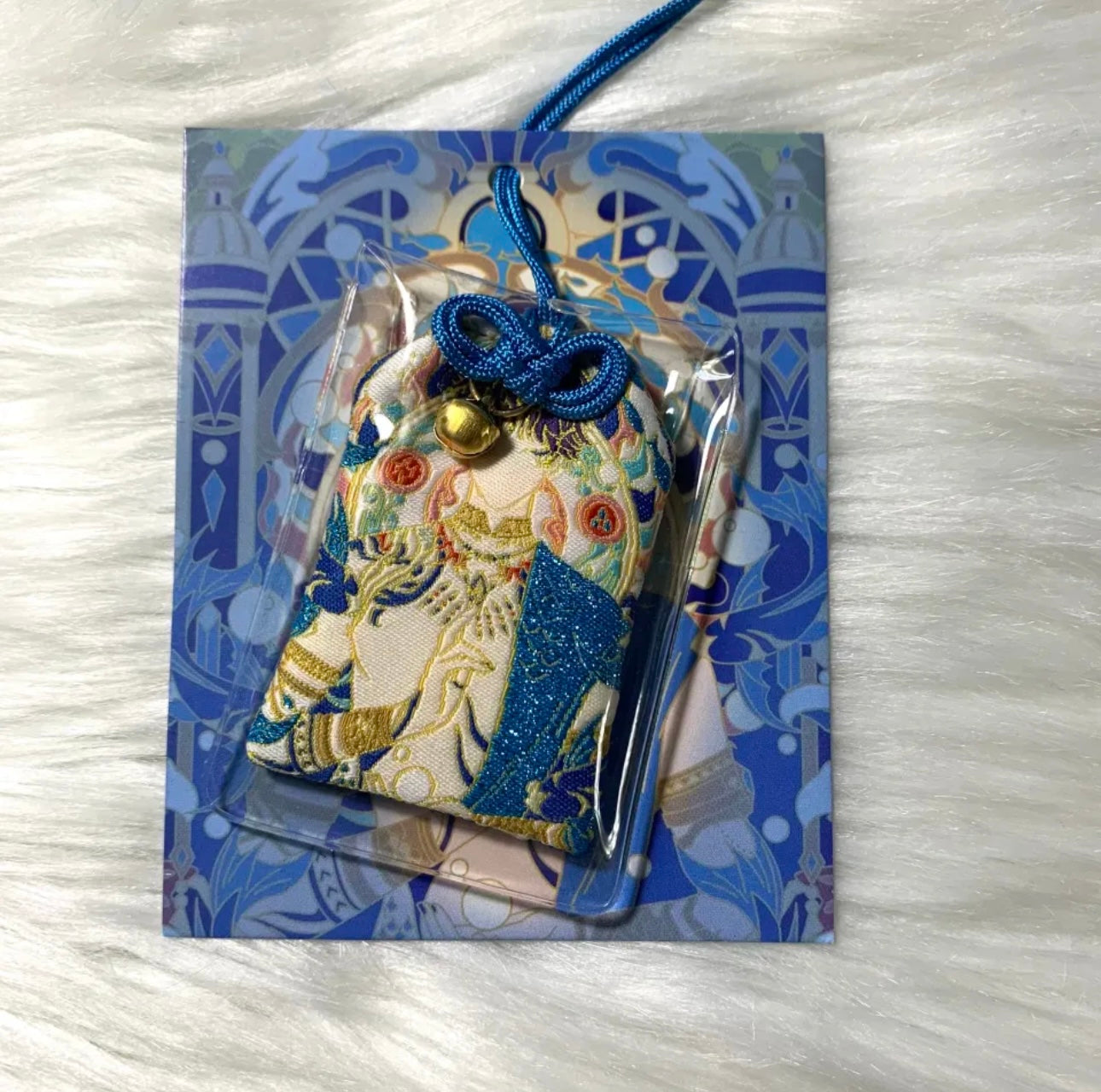 053 LAD Embroidered Hanging Charm