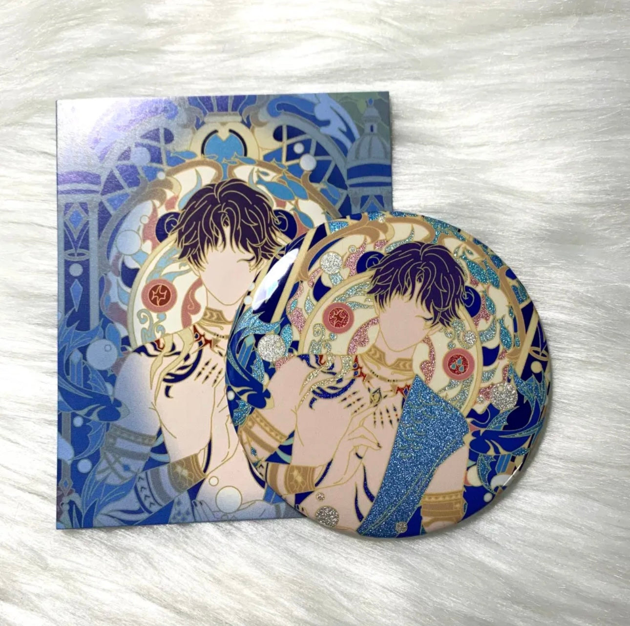053 LAD Embroidered Hanging Charm