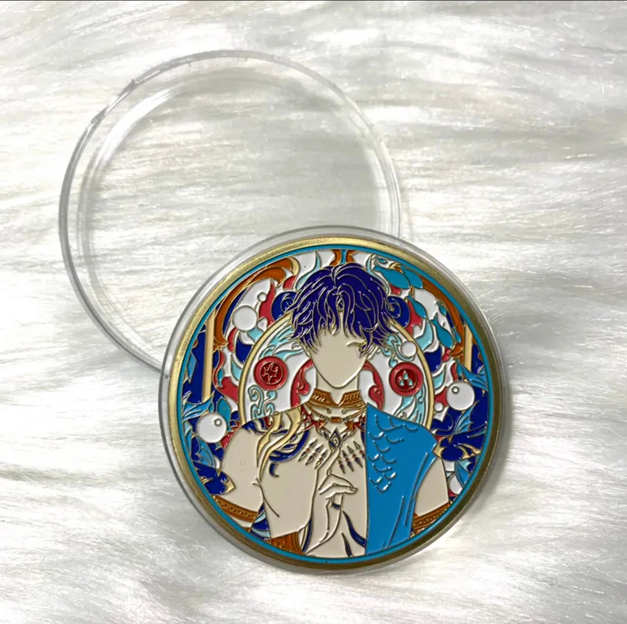 053 LAD Embroidered Hanging Charm