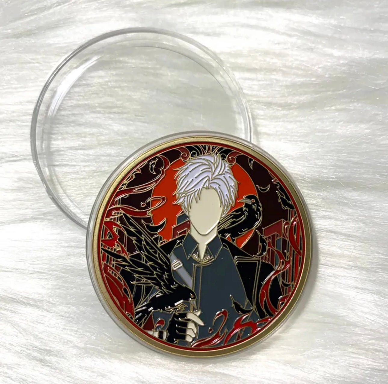 053 LAD Embroidered Hanging Charm