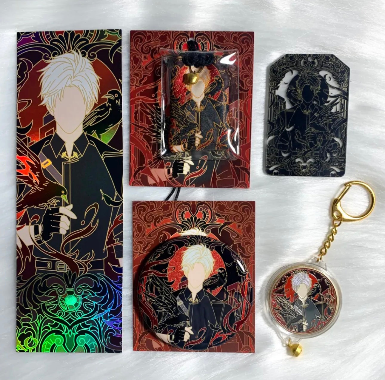 053 LAD Embroidered Hanging Charm