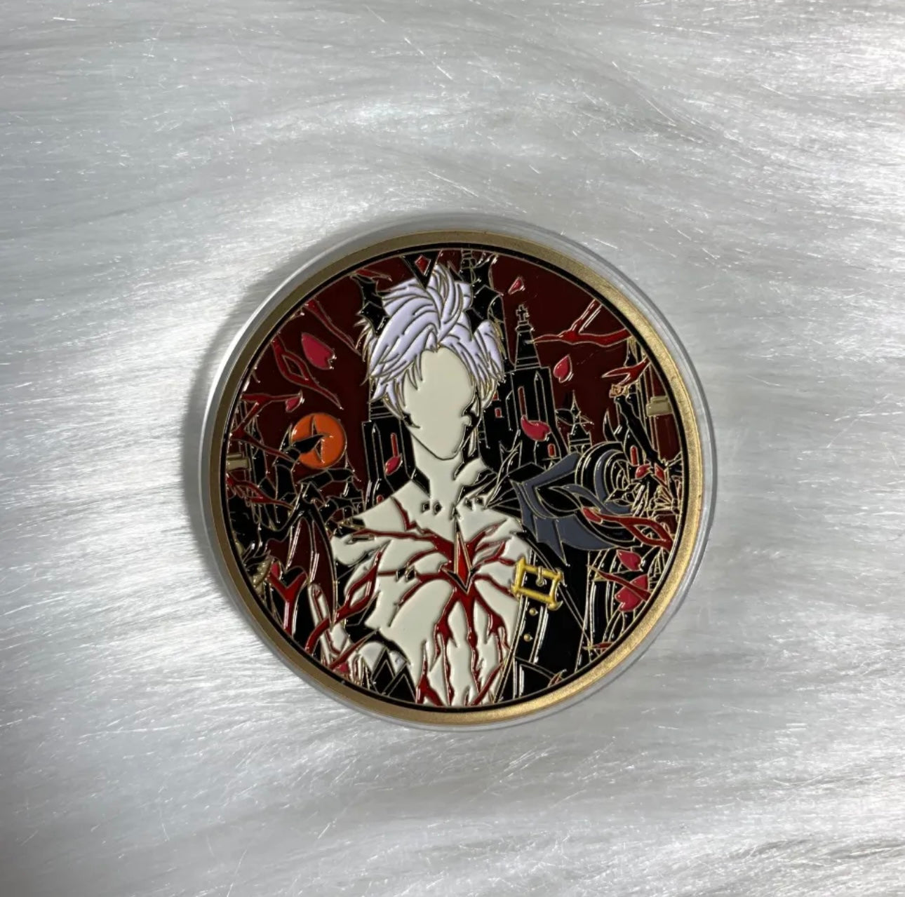 053 LAD Embroidered Hanging Charm