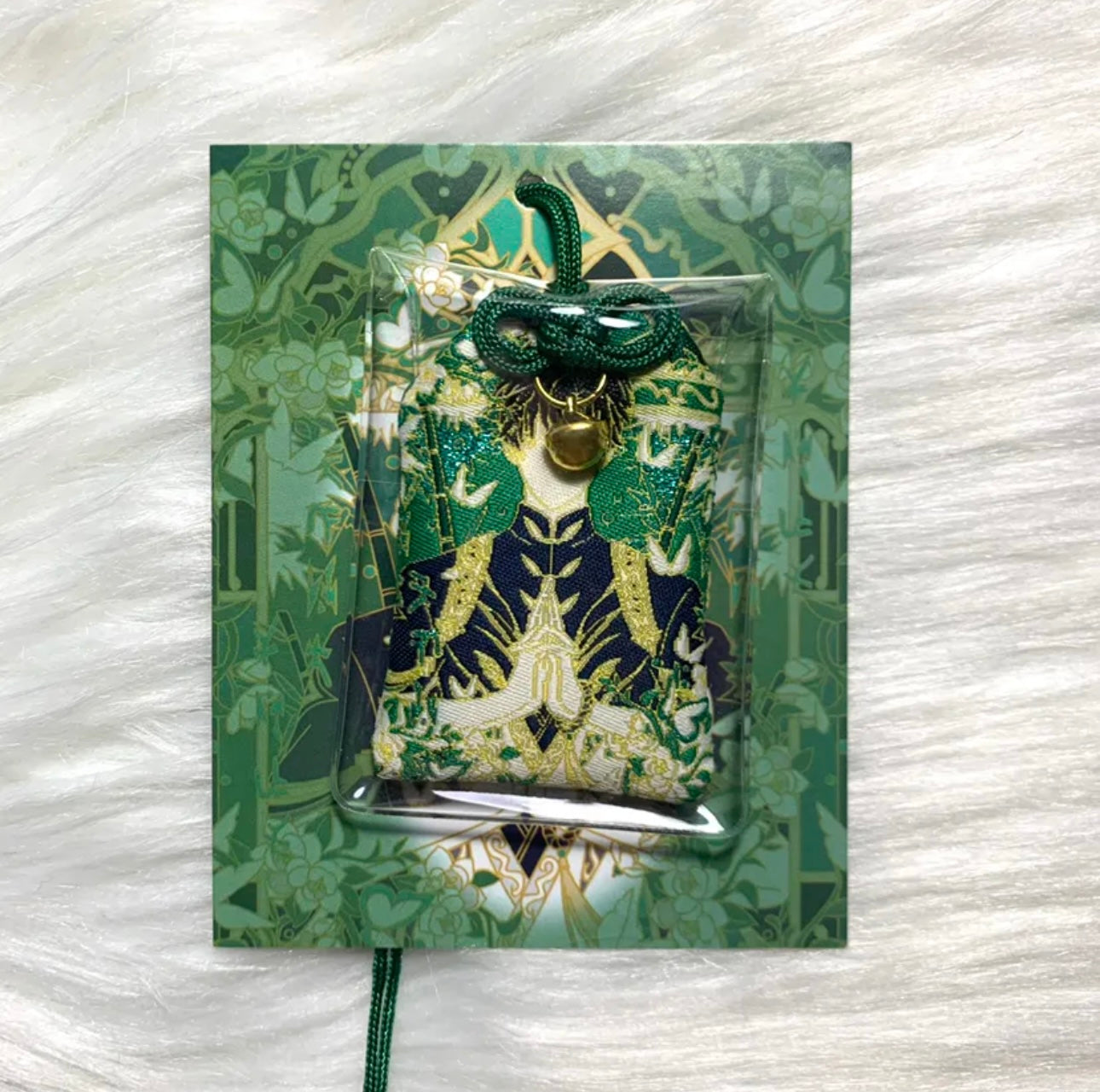 053 LAD Embroidered Hanging Charm