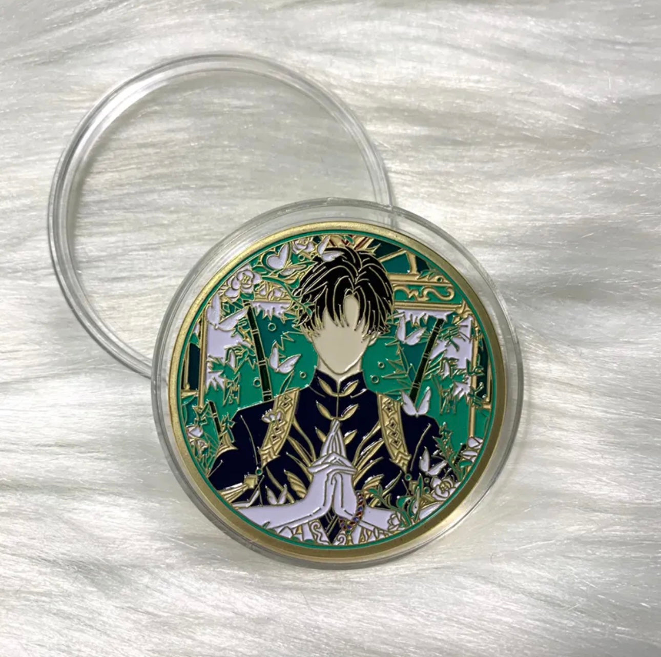 053 LAD Embroidered Hanging Charm