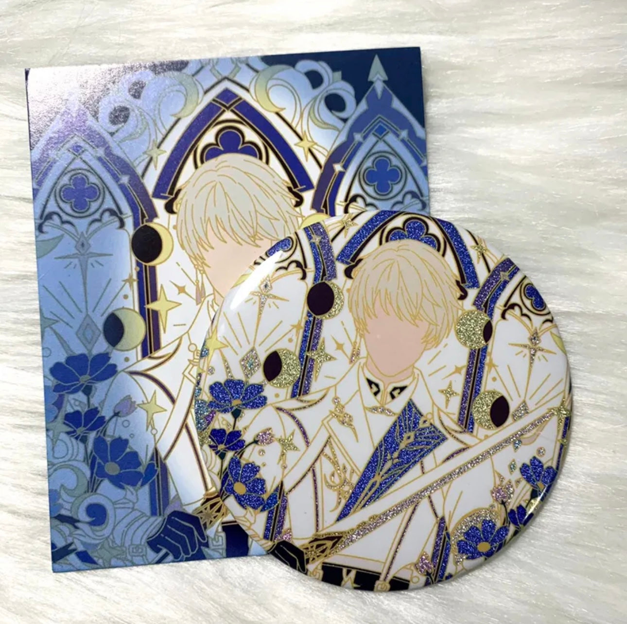 053 LAD Embroidered Hanging Charm