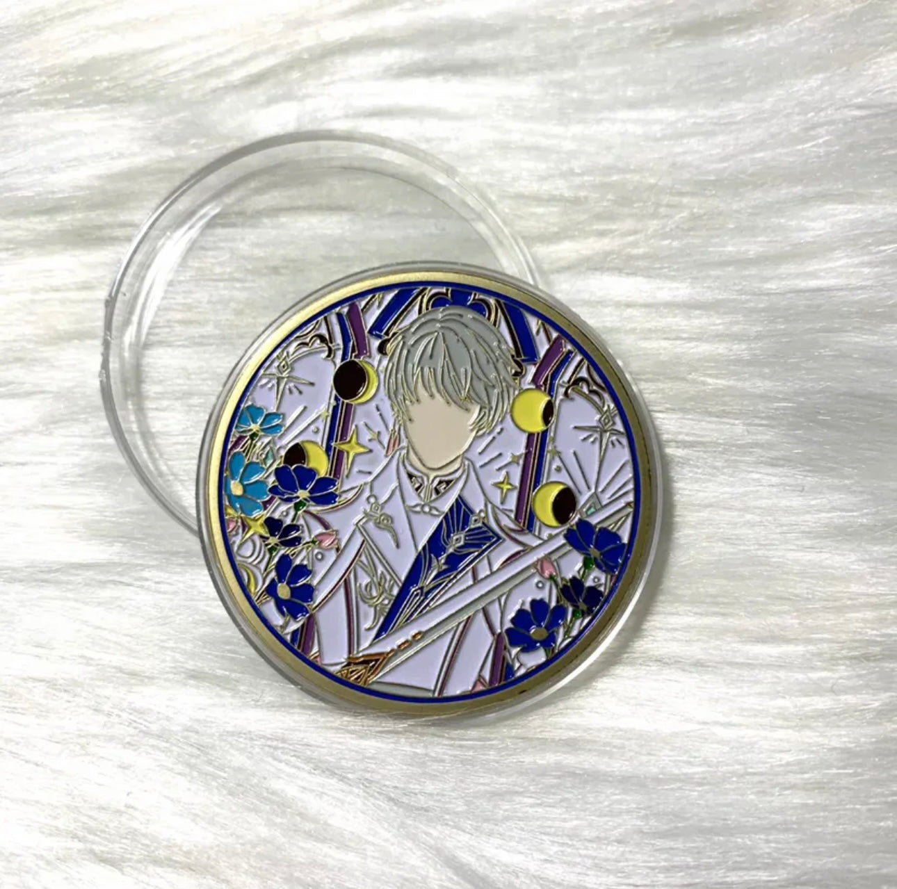 053 LAD Embroidered Hanging Charm