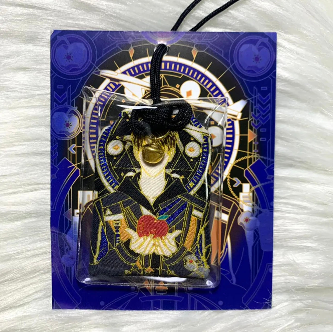 053 LAD Embroidered Hanging Charm
