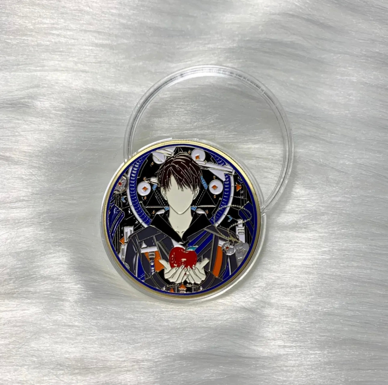 053 LAD Embroidered Hanging Charm