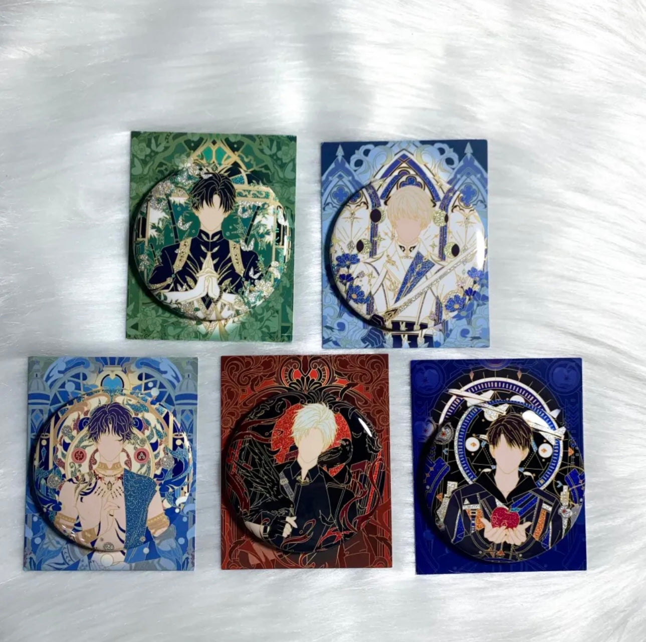 053 LAD Embroidered Hanging Charm