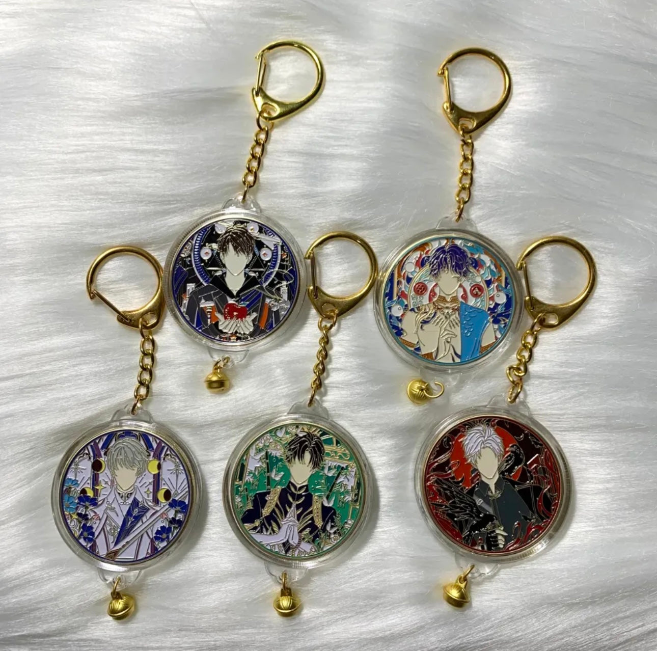 053 LAD Embroidered Hanging Charm
