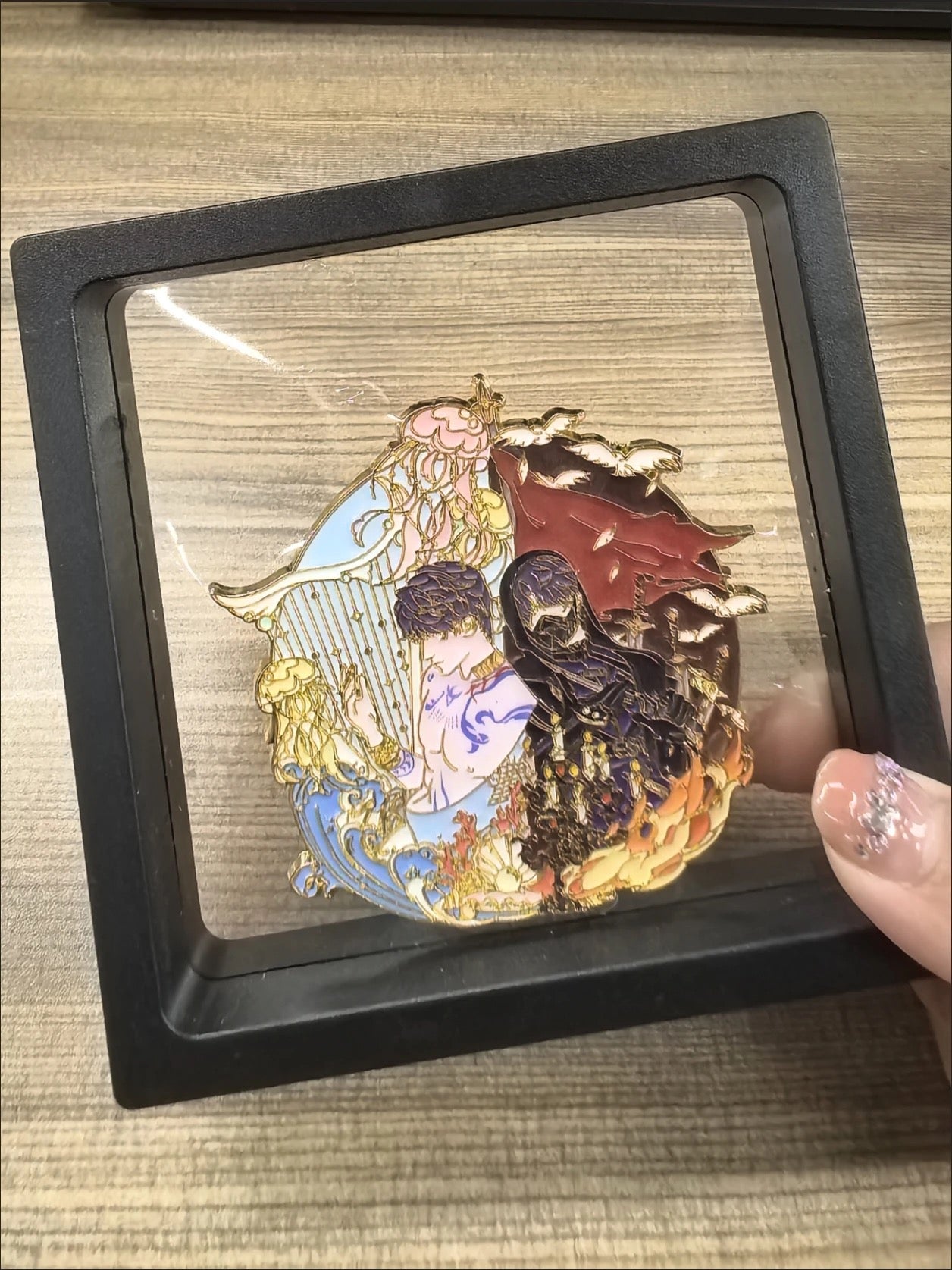 052 Rafayel (Qi Yu) Dichroic Metal Badge