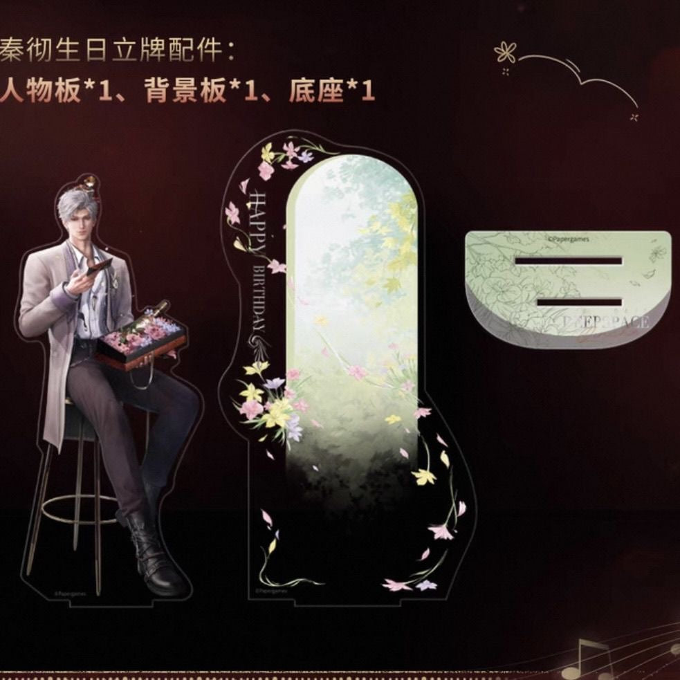049 LAD Sylus Birthday Tinplate Badge & Standee