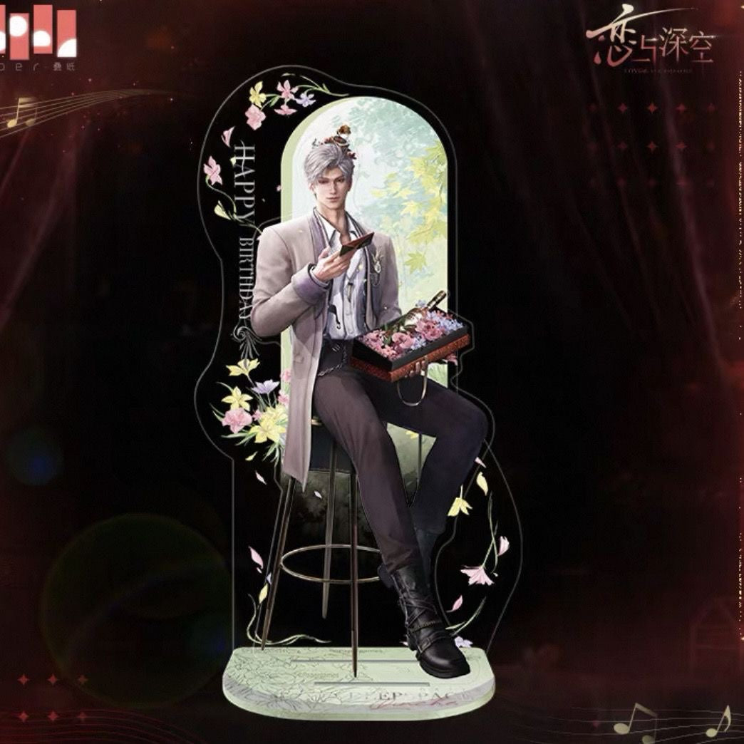 049 LAD Sylus Birthday Tinplate Badge & Standee