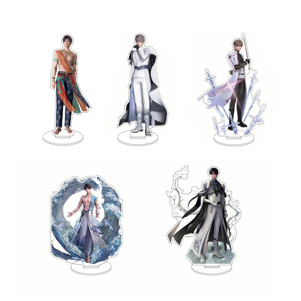 007 Sea God Luminere Fishie Acrylic Standees Set