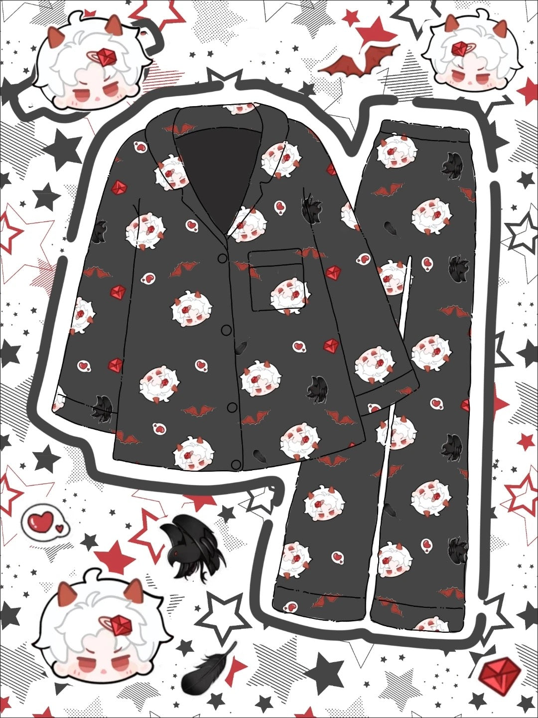 039 Sylus Character Homewear Set