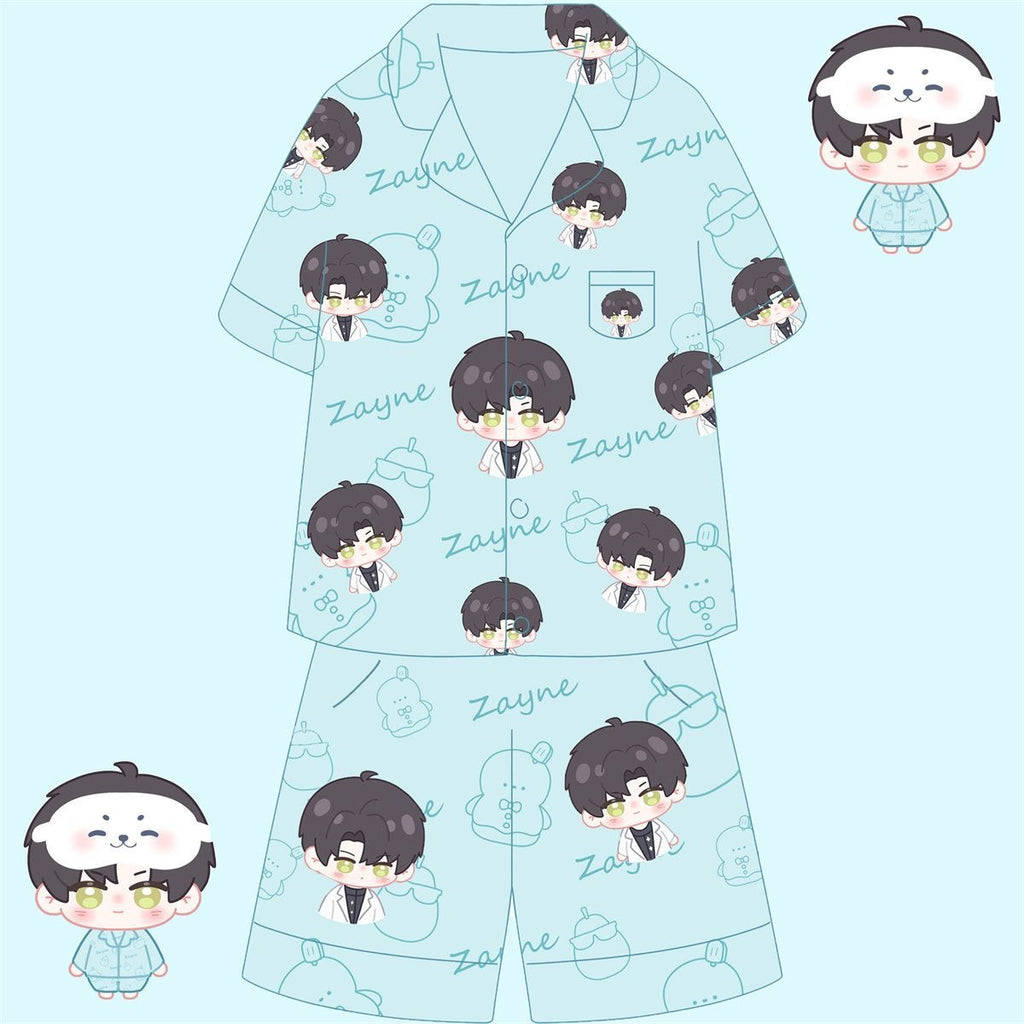 038 LAD Summer Loungewear Set Pajamas