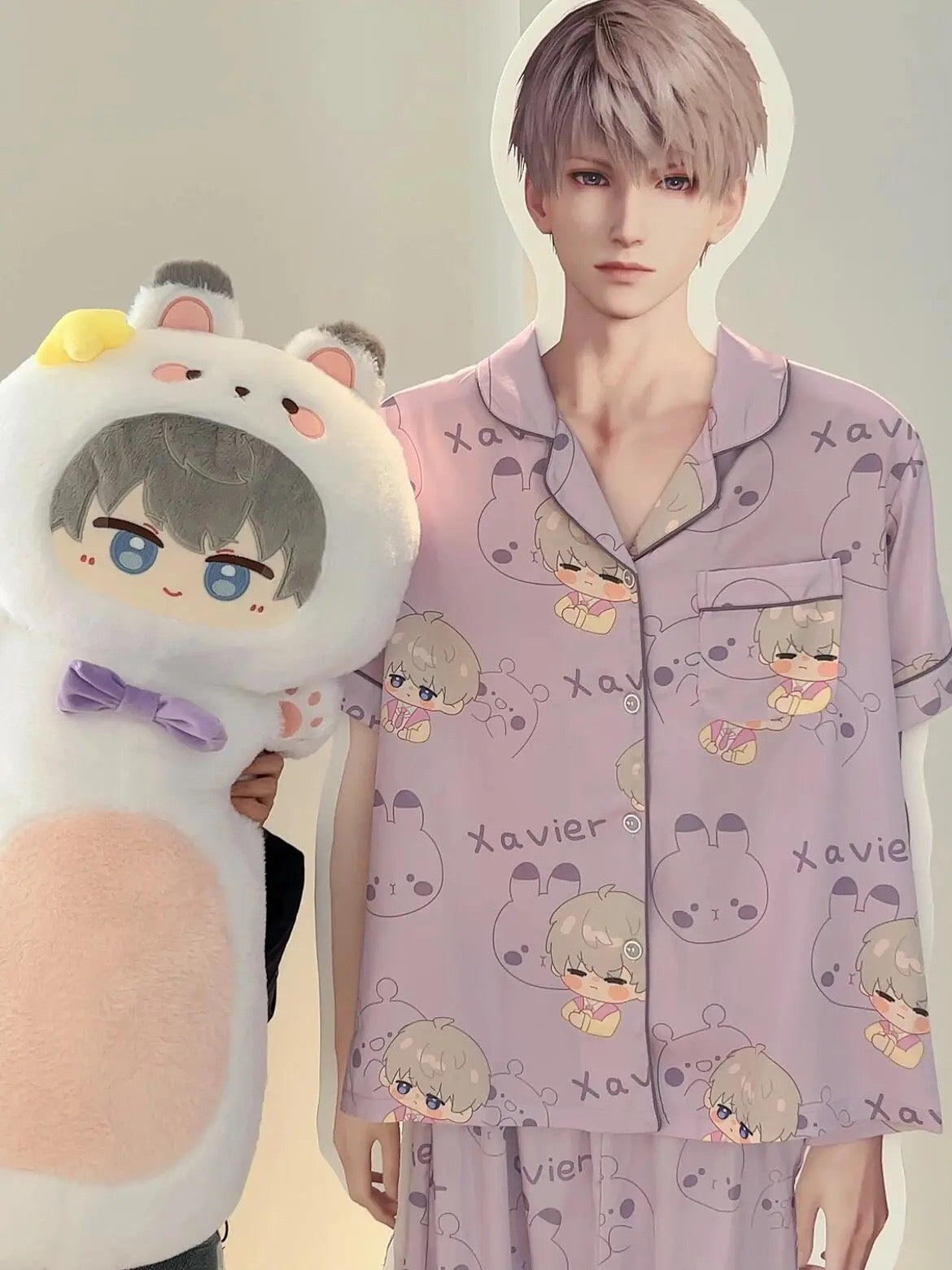 038 LAD Summer Loungewear Set Pajamas