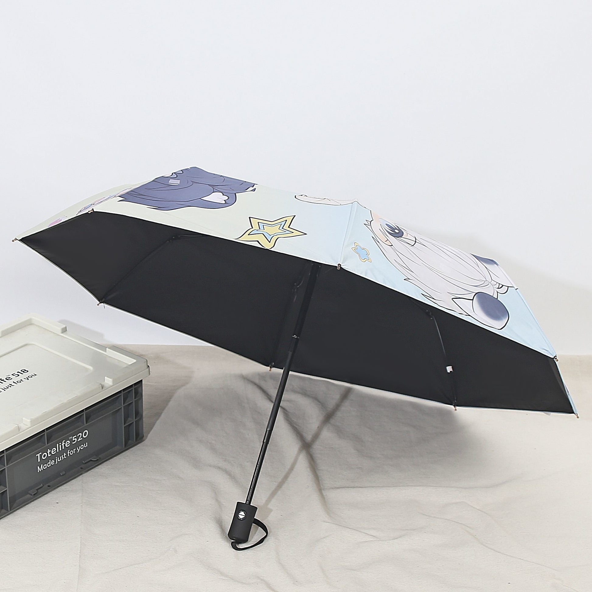 032 LAD Auto Open/Close Umbrella Sun & Rain