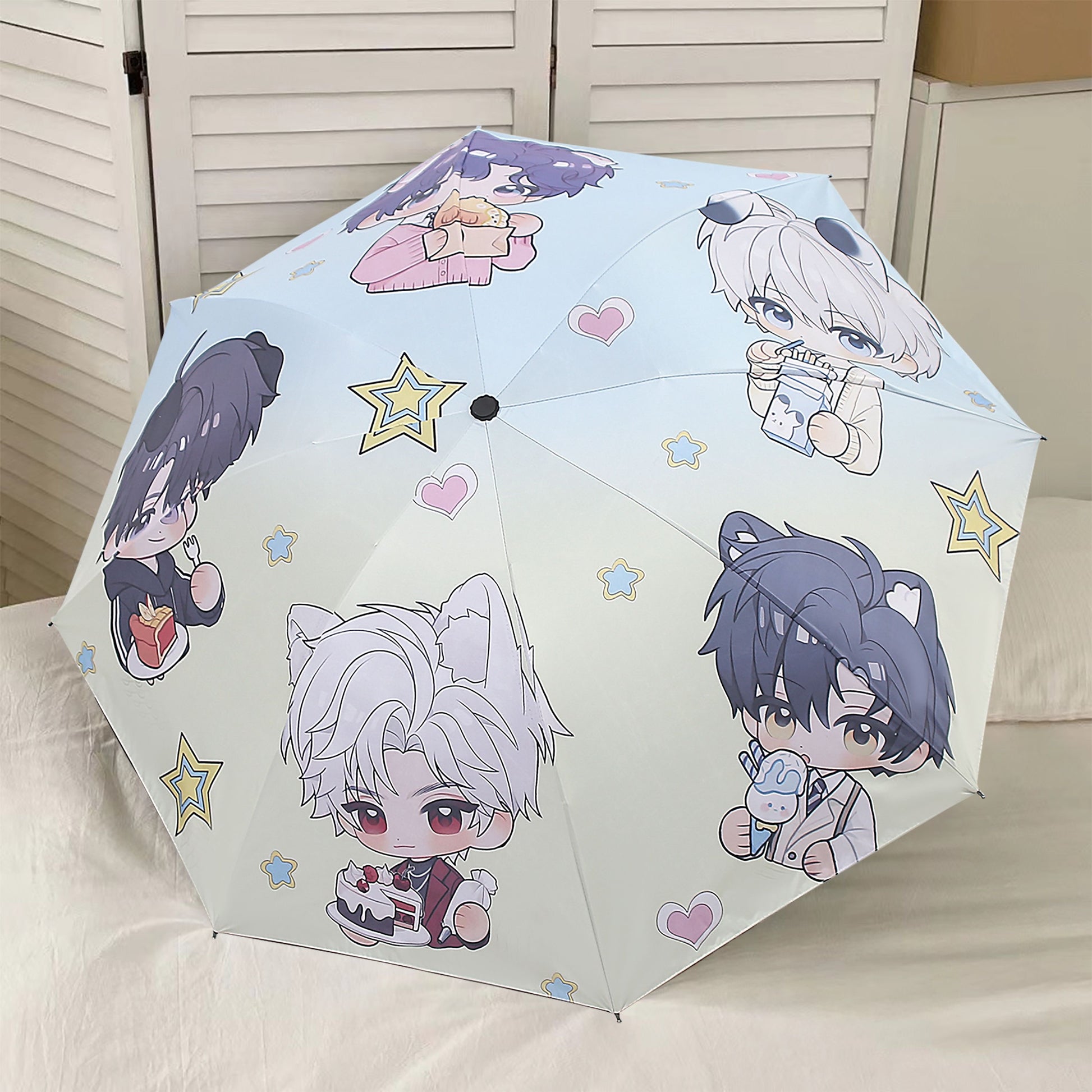 032 LAD Auto Open/Close Umbrella Sun & Rain