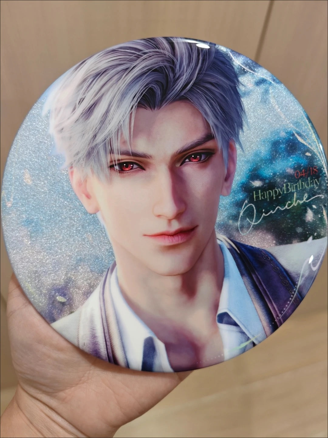 030 Sylus 5-Star Card Birthday Collector's Badge 16cm