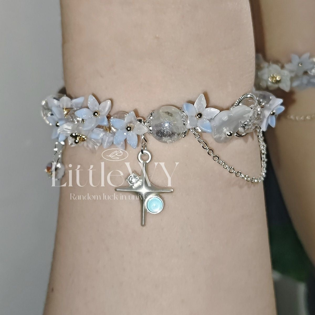 029 Xavier Birthday Collection: Starflower Sea Bracelet