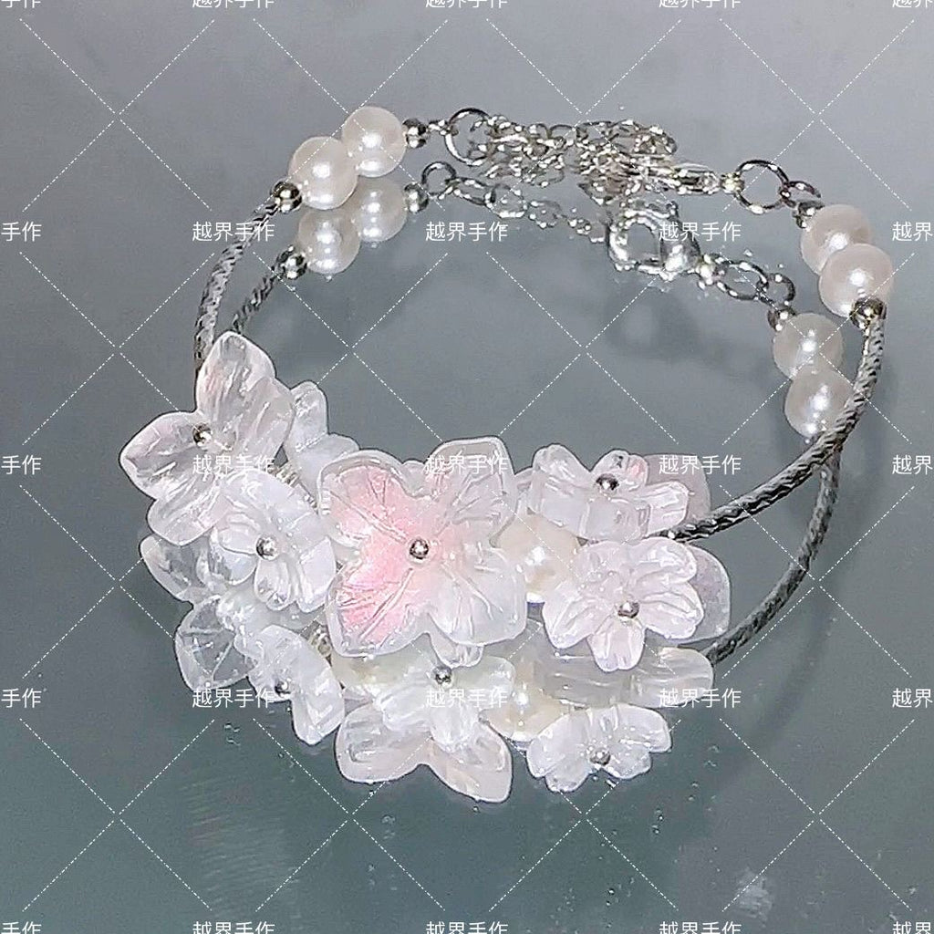 034 Sylus Botanical Valley Bangle Bracelet