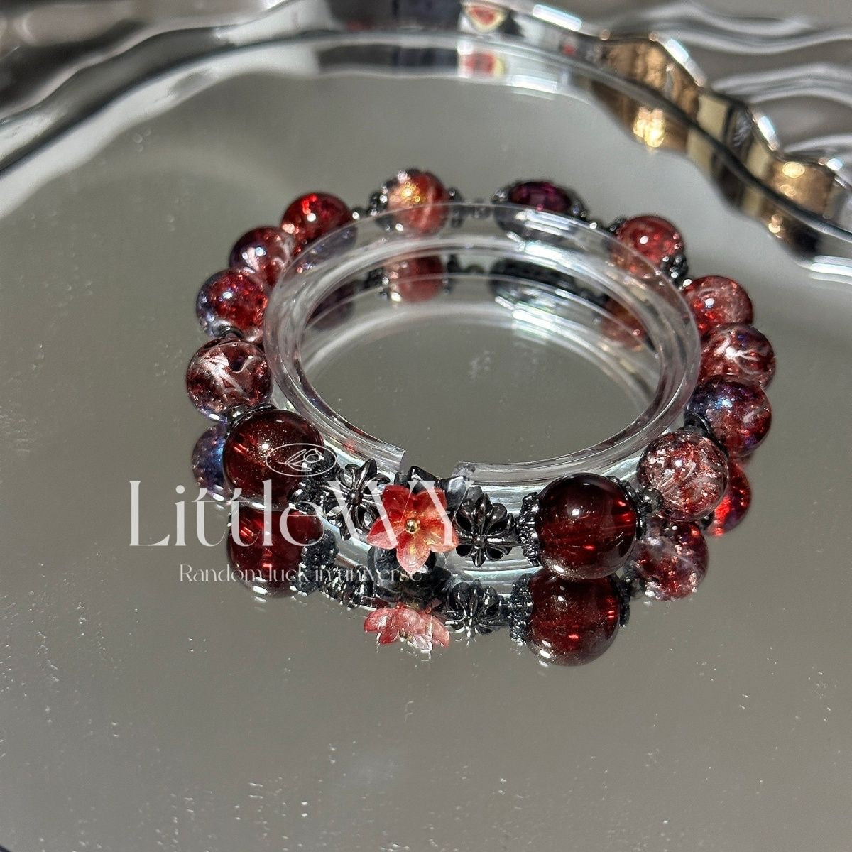 027 Sylus Dragonfall Tactical Red Bracelet