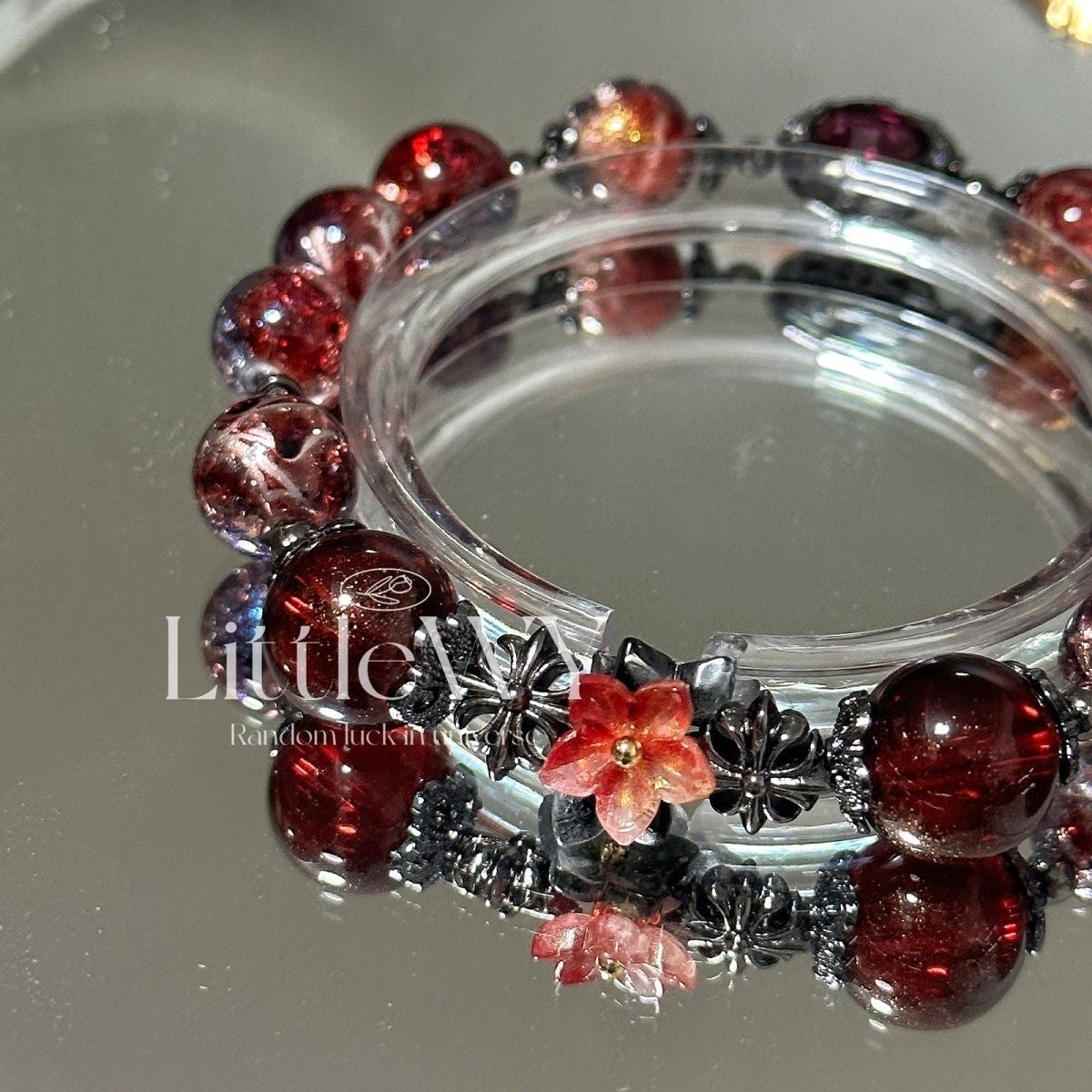 027 Sylus Dragonfall Tactical Red Bracelet