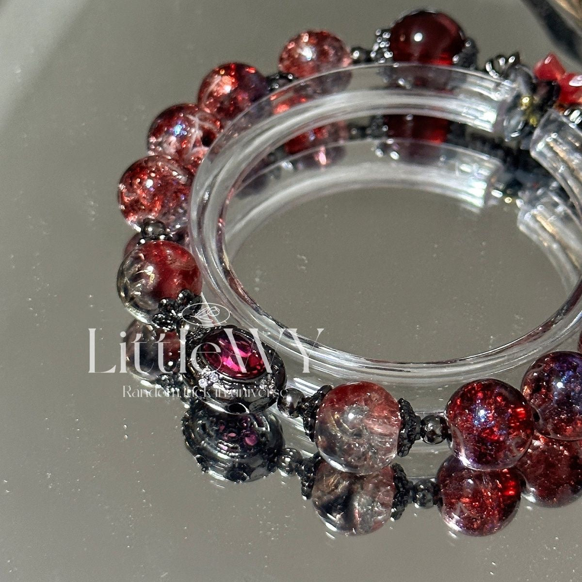 027 Sylus Dragonfall Tactical Red Bracelet