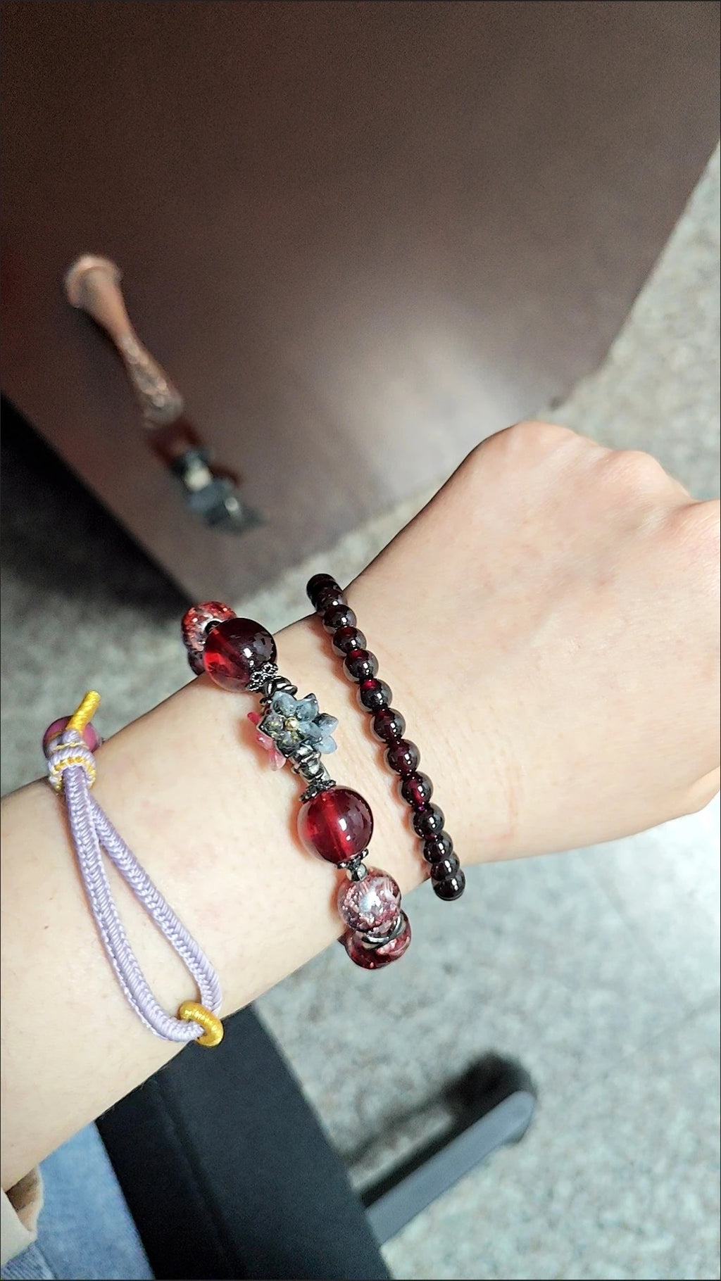027 Sylus Dragonfall Tactical Red Bracelet