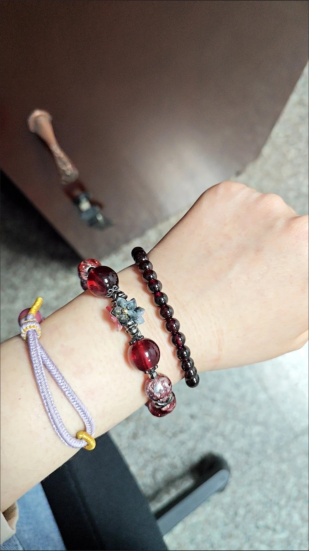 027 Sylus Dragonfall Tactical Red Bracelet