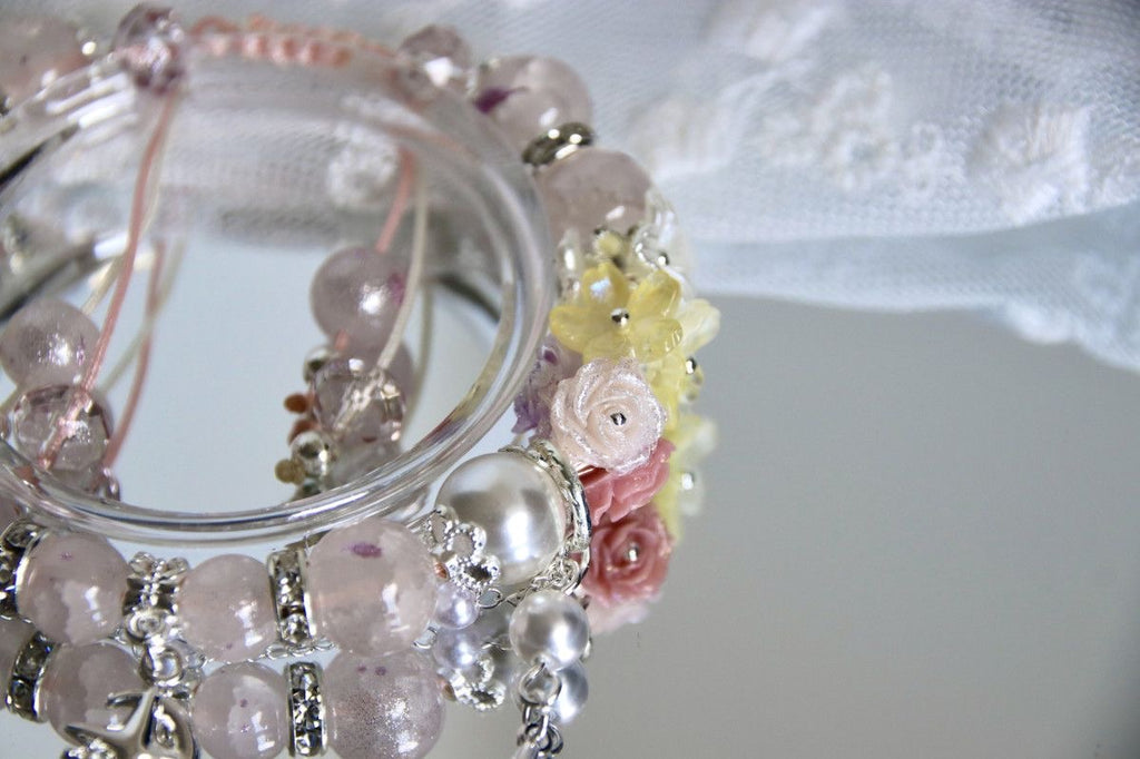 013 LADS Spring Card Bracelet Handmade