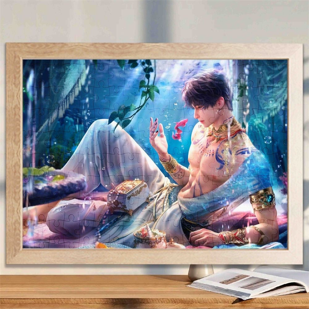 018 LADs 1000-Piece Wooden Puzzle Photo Frame