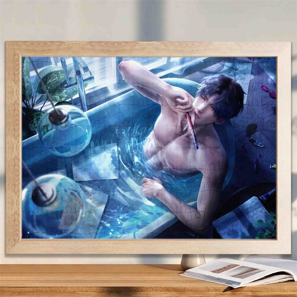 018 LADs 1000-Piece Wooden Puzzle Photo Frame