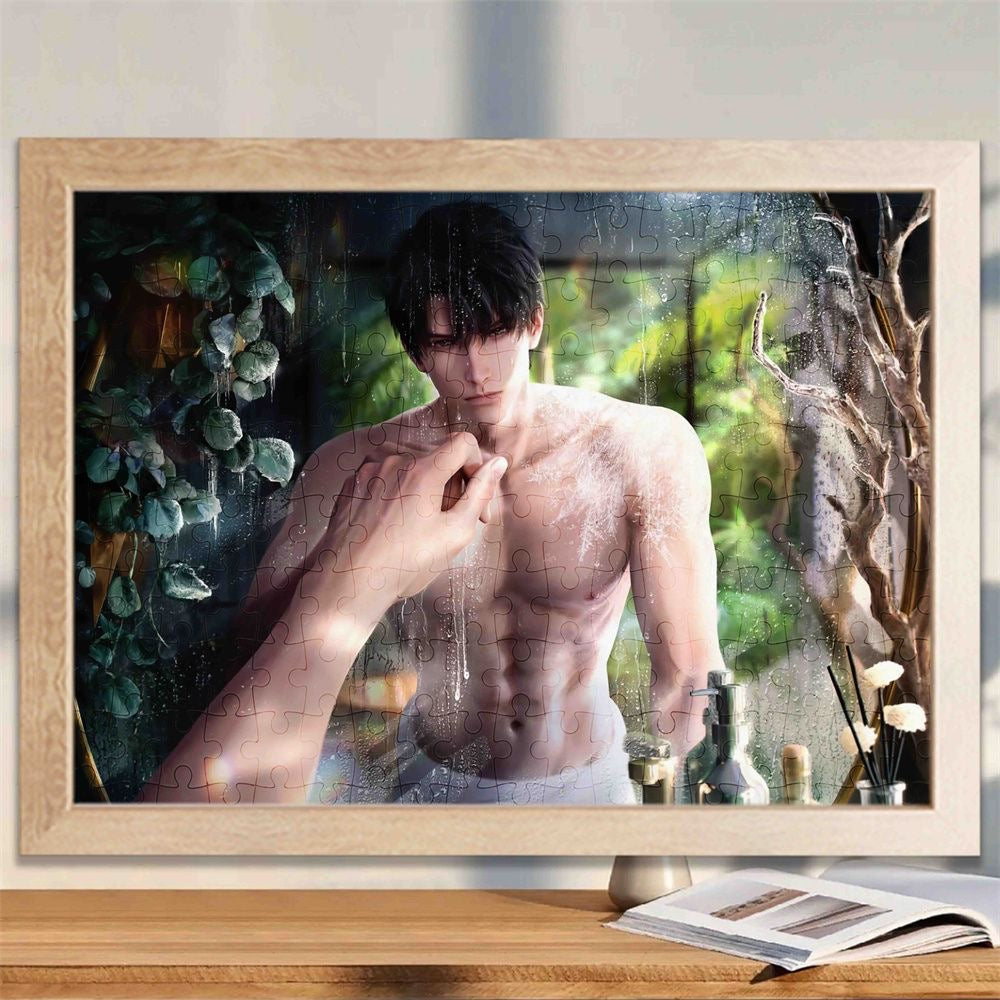 018 LADs 1000-Piece Wooden Puzzle Photo Frame