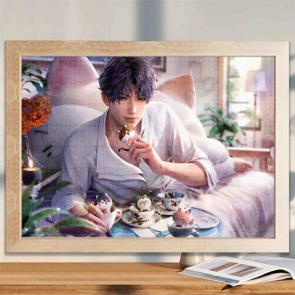 018 LADs 1000-Piece Wooden Puzzle Photo Frame
