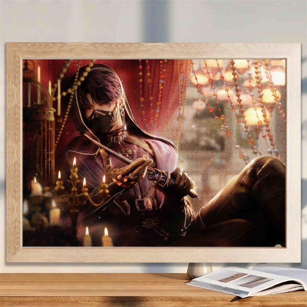 018 LADs 1000-Piece Wooden Puzzle Photo Frame