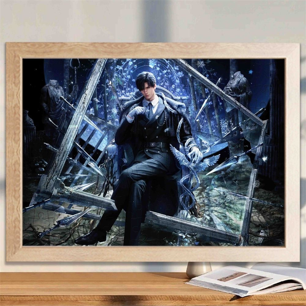 018 LADs 1000-Piece Wooden Puzzle Photo Frame